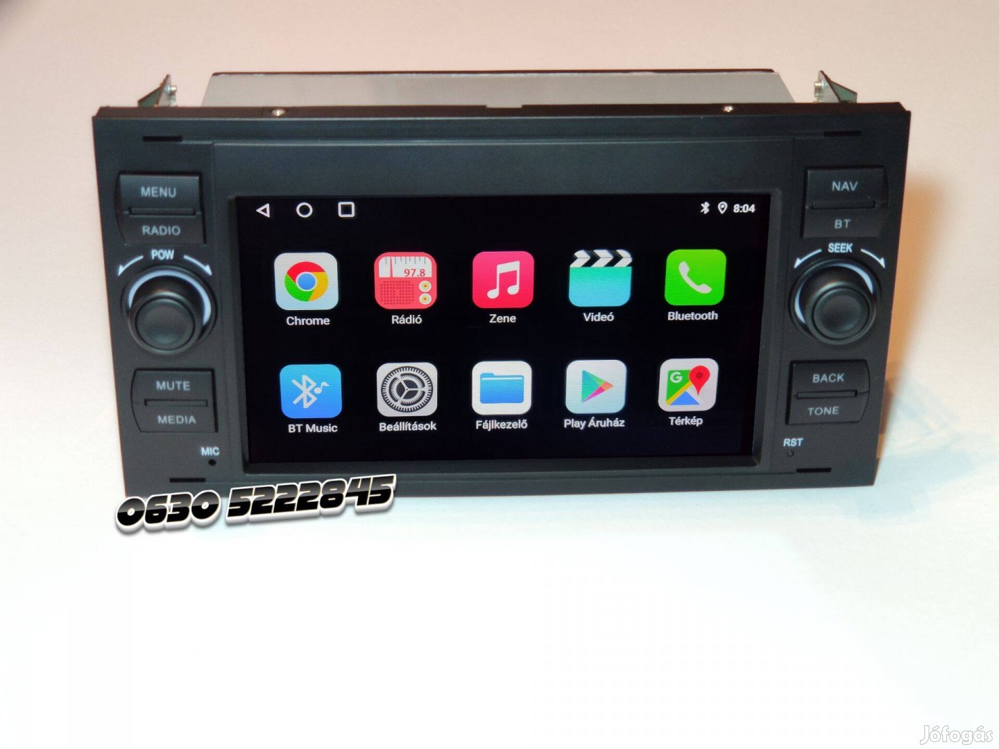 Ford Transit Fusion Focus Android Multimédia Rádió Navigáció Carplay