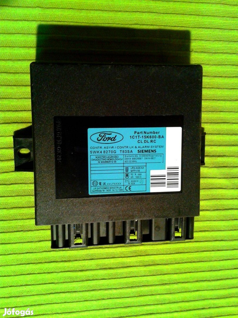 Ford Transit Központi zár vezérlő Modul panel elektronika Távirányító