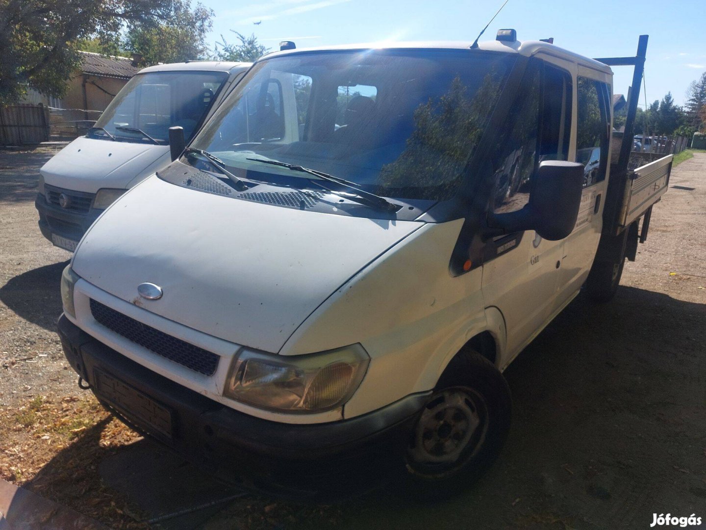 Ford Transit Mk6 platós karosszéria elemei dubla fülkés
