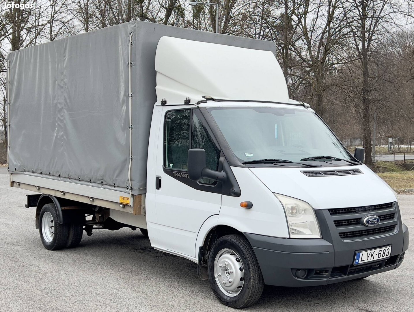 Ford Transit Platós Ponyvás Duplakerék