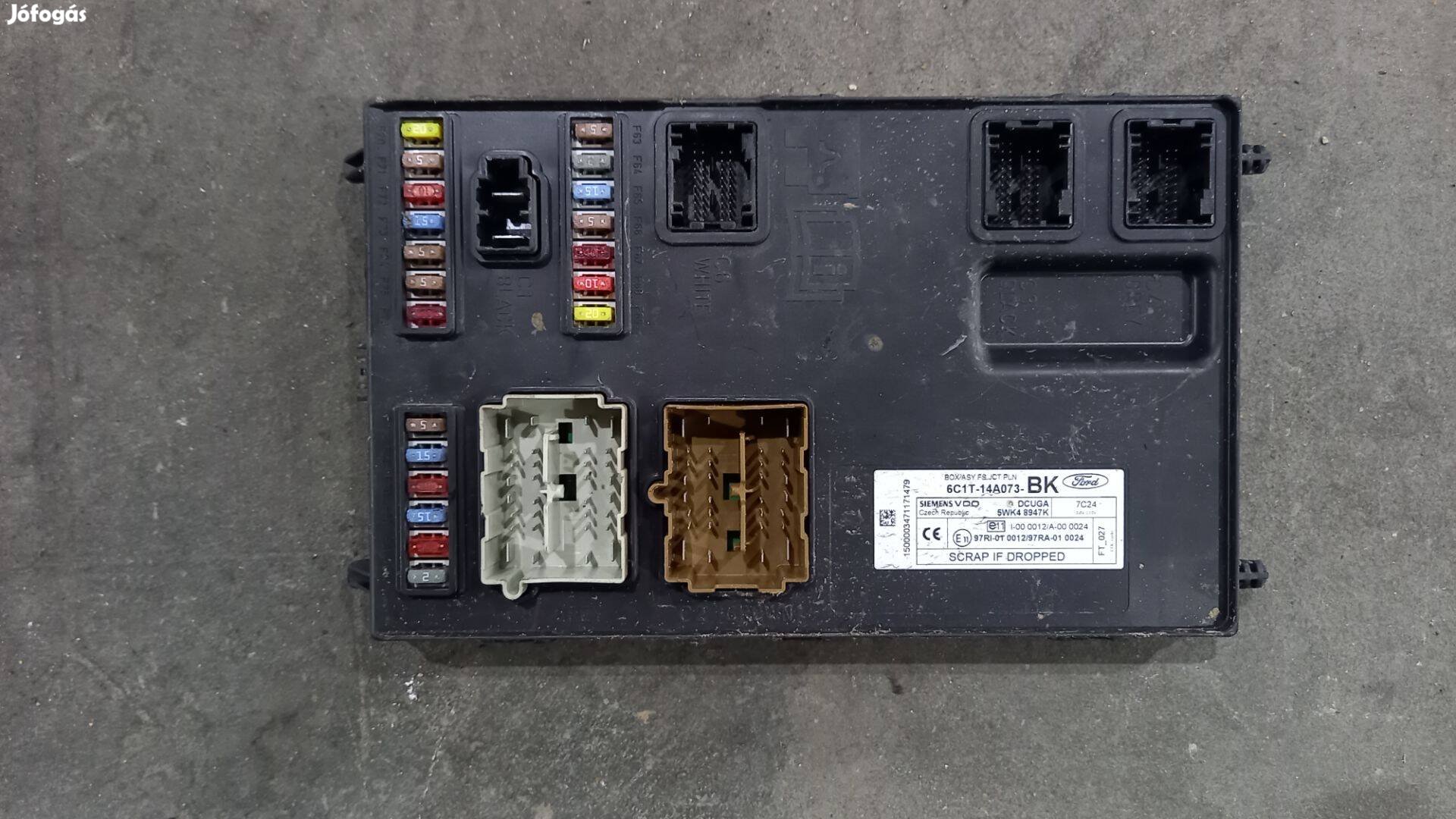 Ford Transit Tranzit MK7 06- Komfort biztosíték központi tábla 5146