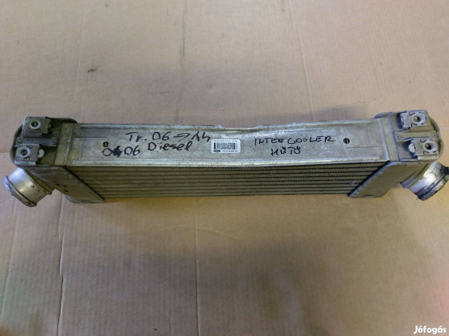 Ford Transit cooler hűtő horpadt (2006-2014)