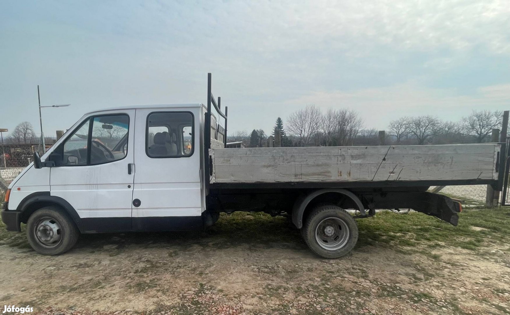 Ford Transit duplakabinos billenő platós kisteherautó Eladó!