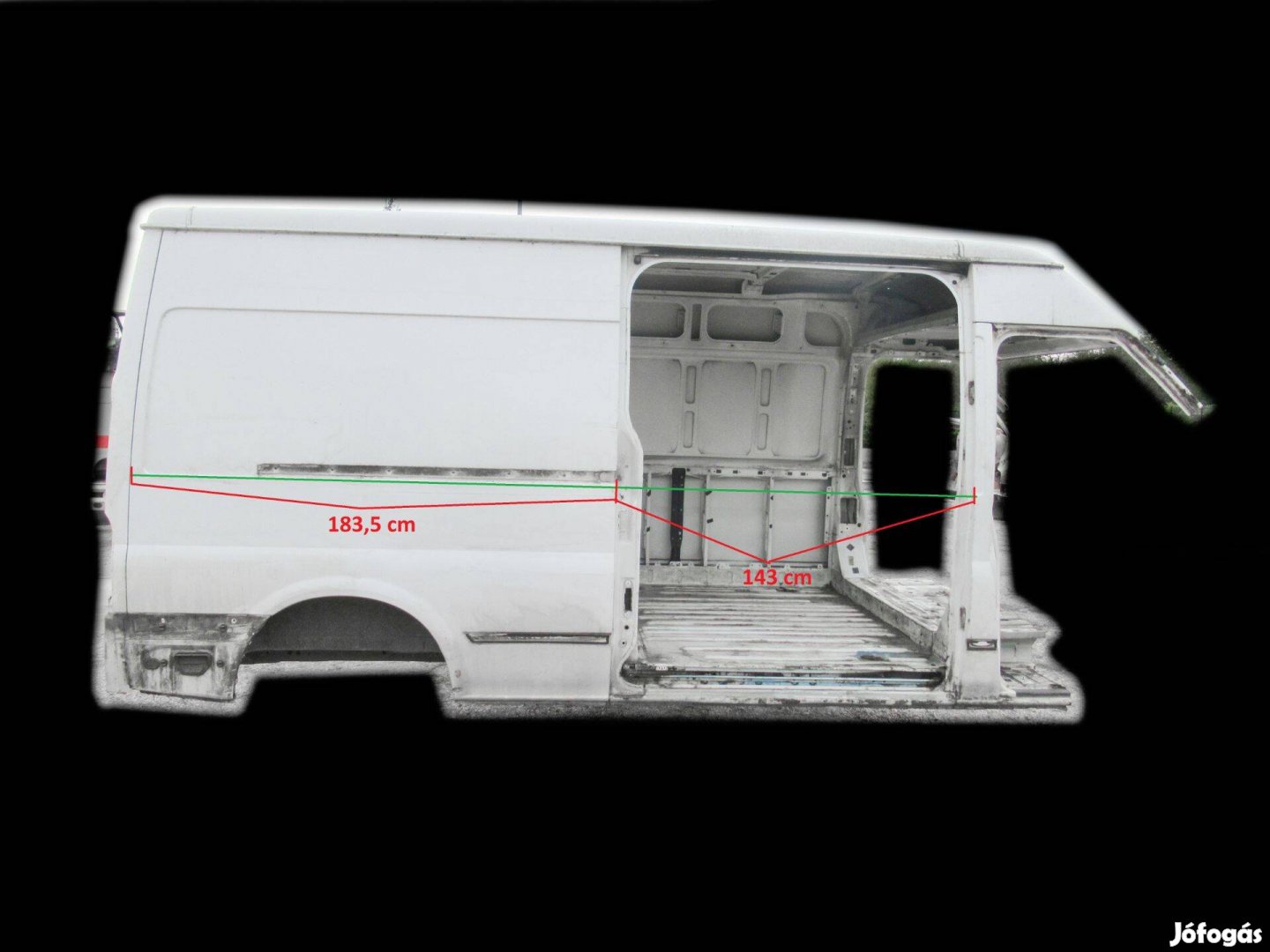 Ford Transit els 330 Negyed küszöb oldalfal Karosszéria kaszni Kasztni