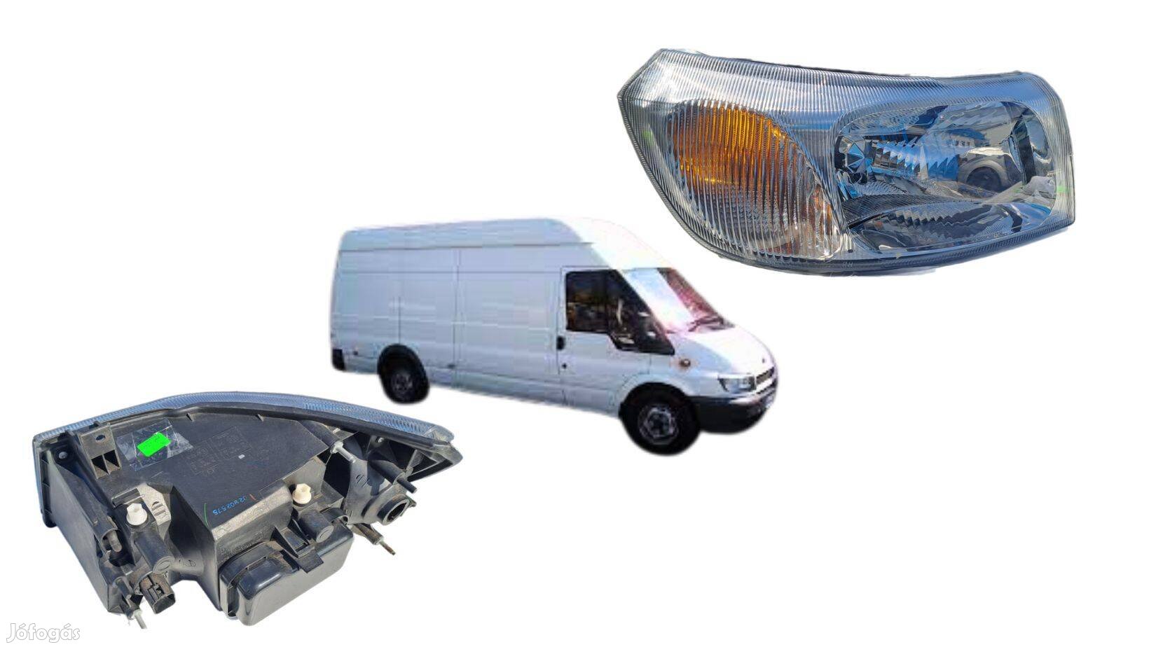 Ford Transit jobb első fényszóró lámpa, 2000-2006 cikkszám 02902575