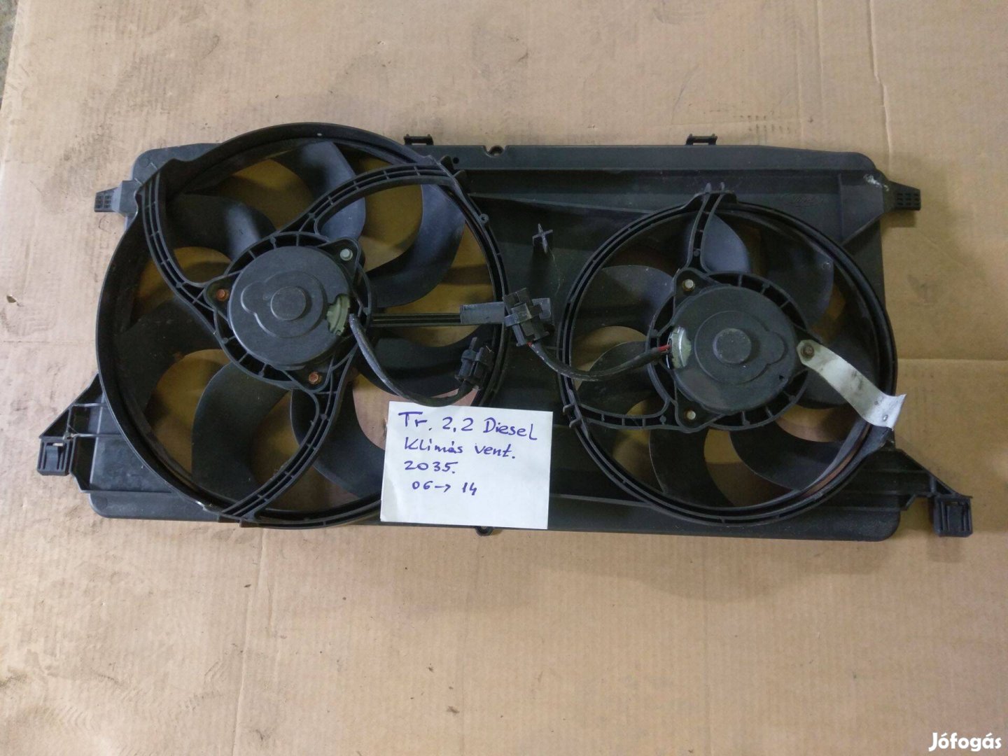 Ford Transit klímás ventilátor (2006-2014)