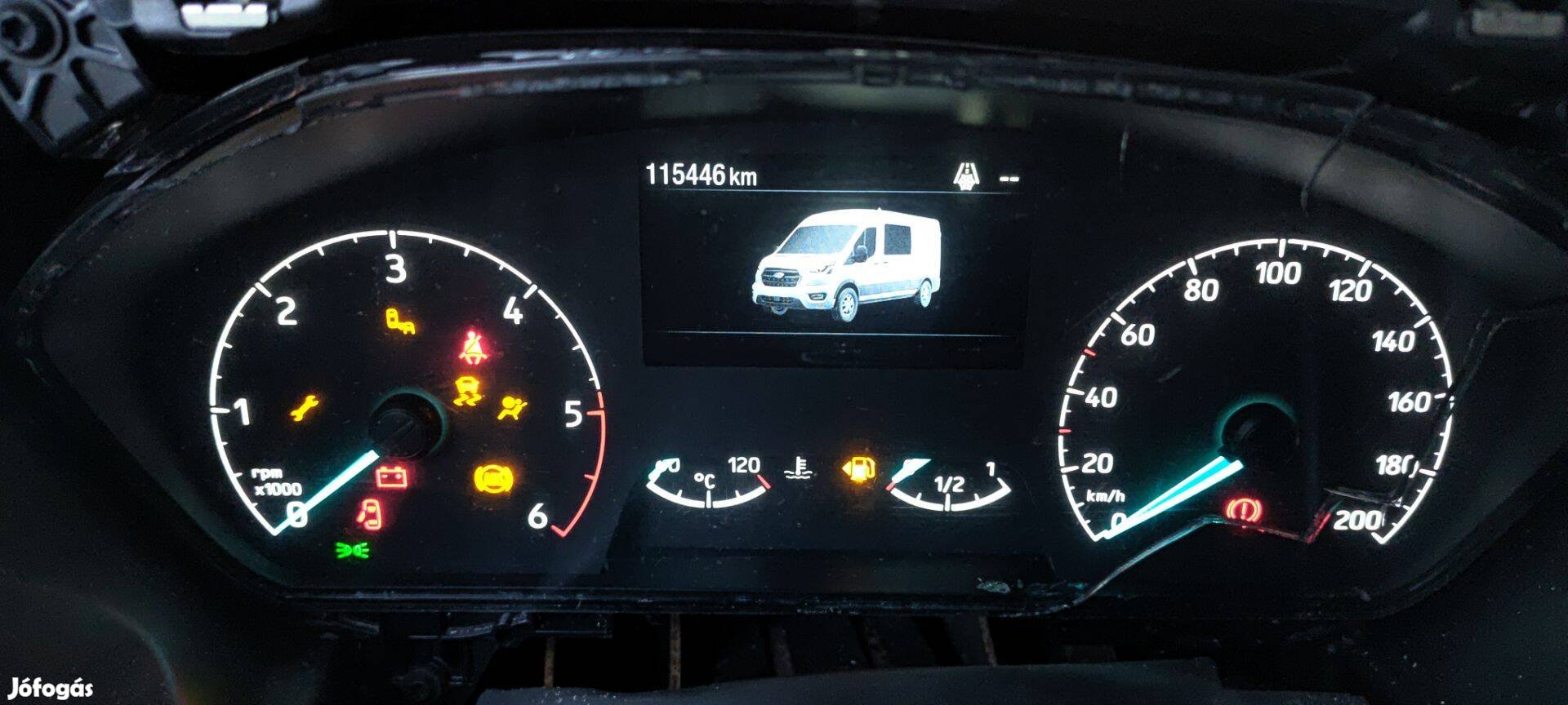 Ford Transit mk8 2.0tdci óracsoport