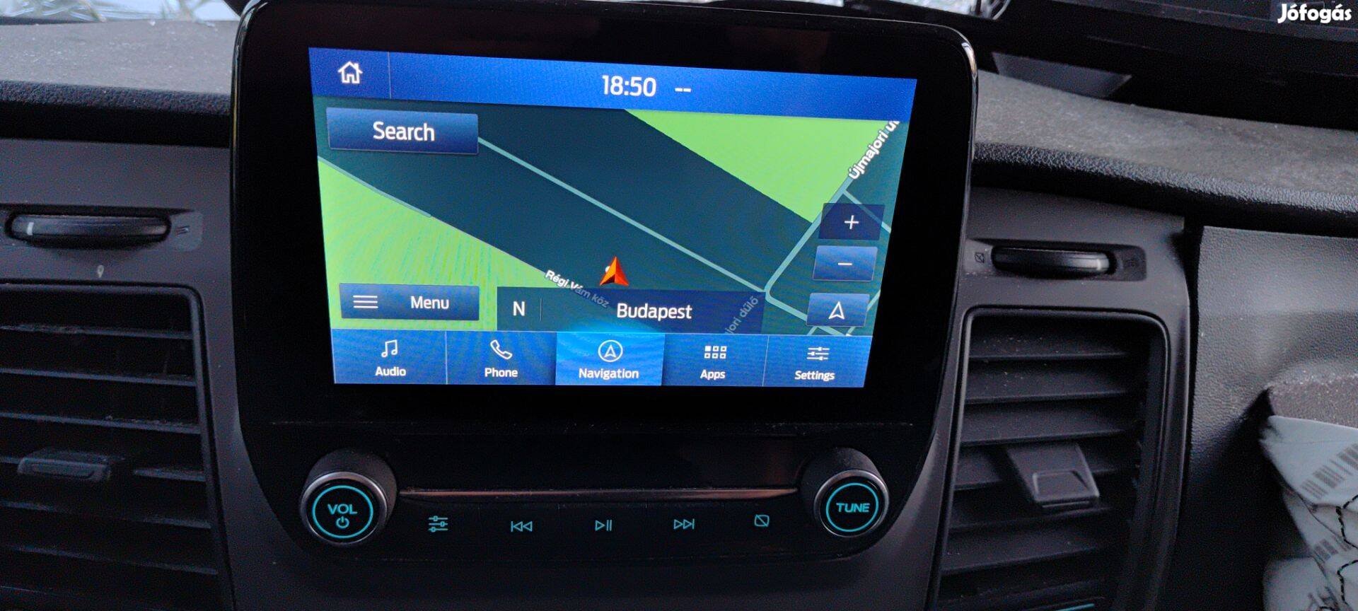 Ford Transit mk8 navigáció szett sync