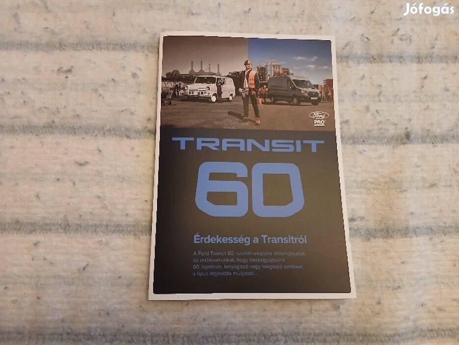 Ford Transit történet prospektus, katalógus, brosúra