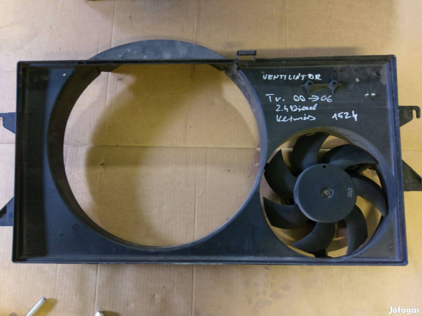 Ford Transit ventilátor 2.4 (2000-2006) klímás