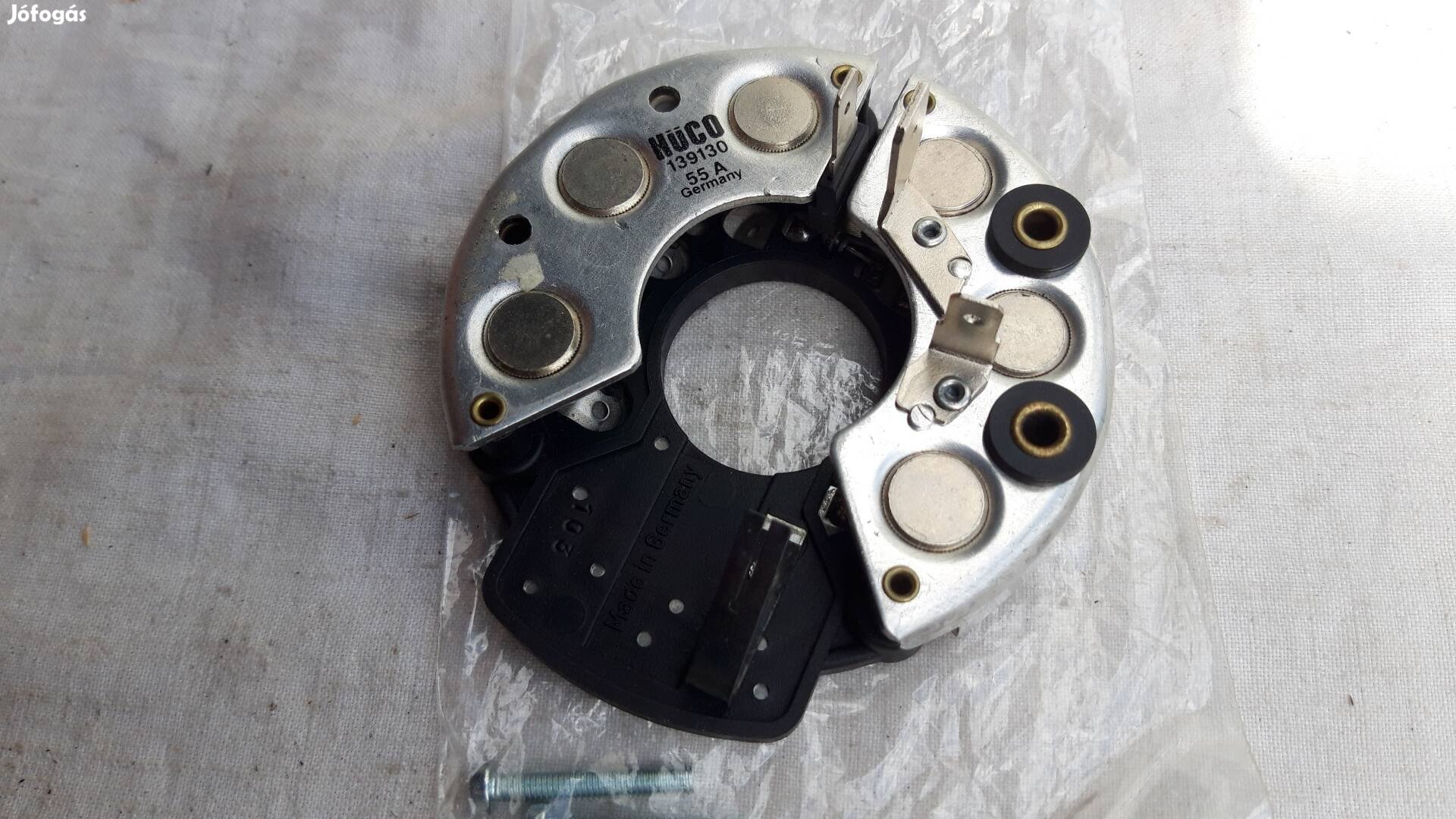 Ford Tranzit generátor egyenirányitó 2500D hez 1999ig 