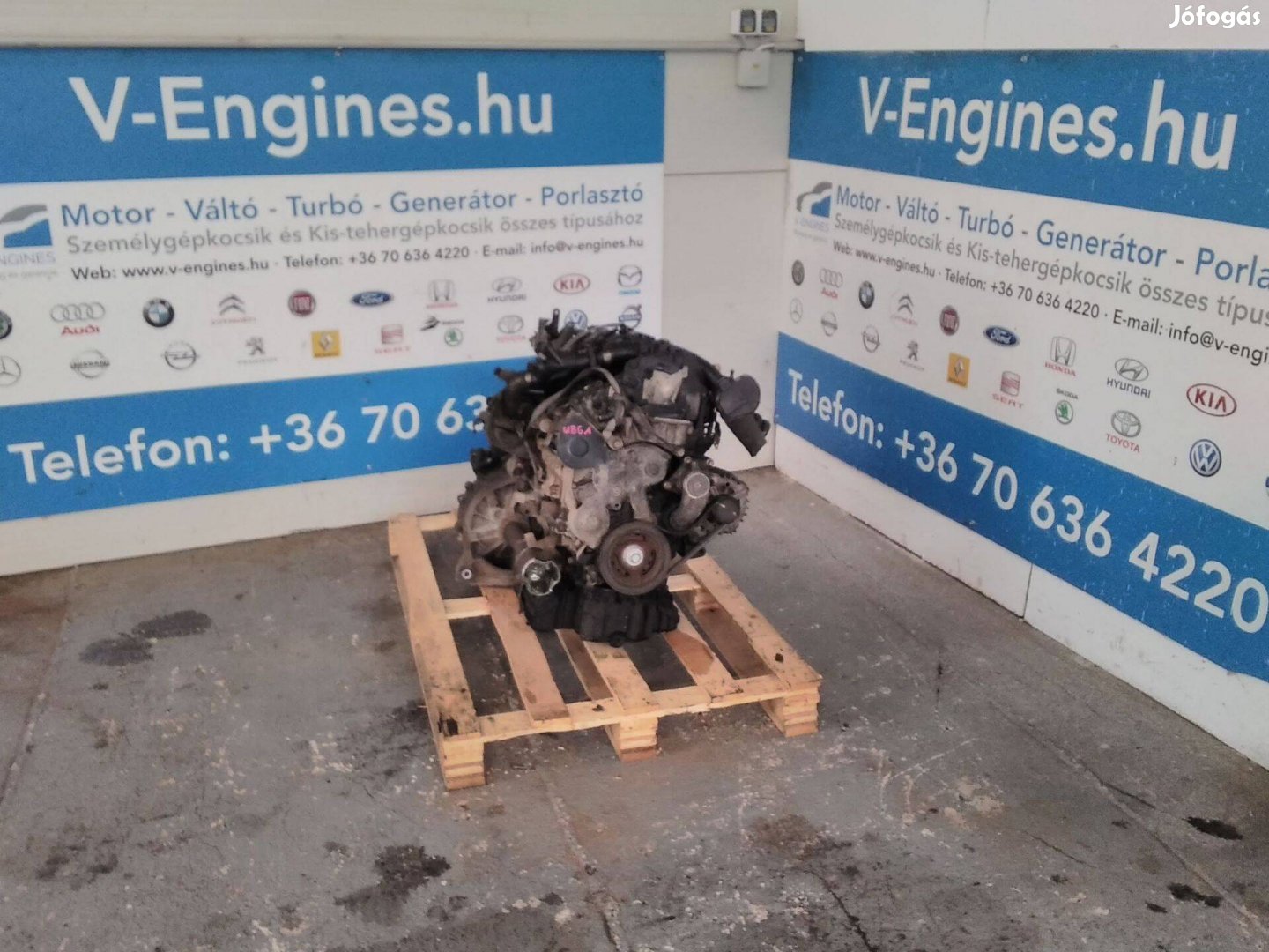 Ford Ubga 1,6 TDCI bontott motor