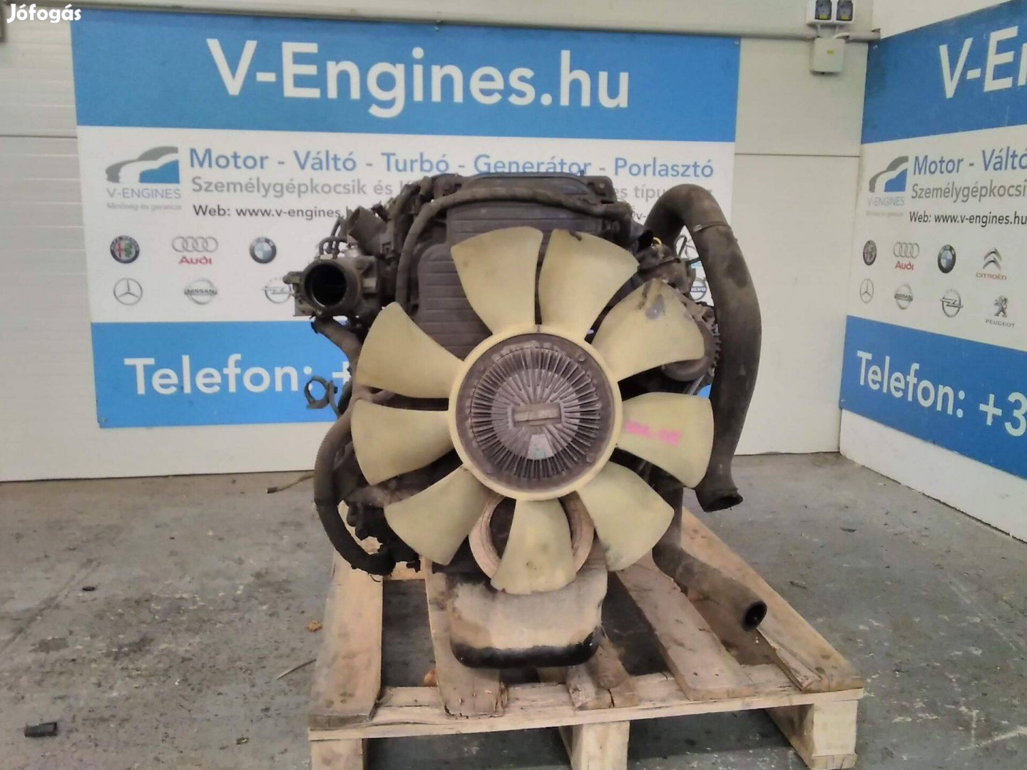 Ford Wlae 2,5 TDCI bontott motor