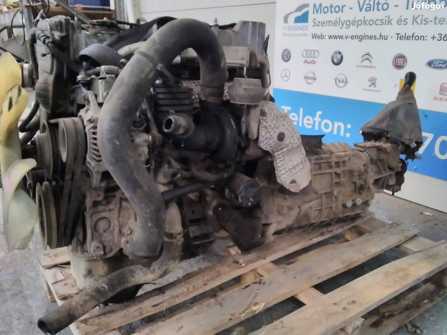 Ford Wlae 2,5 TDCI bontott motor