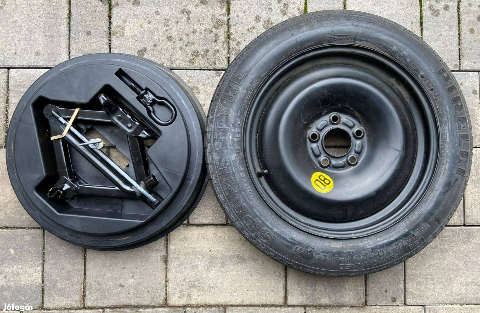 Ford , Volvo Pótkerék , Mankó Kerék Emelővel 16" (Gyári)