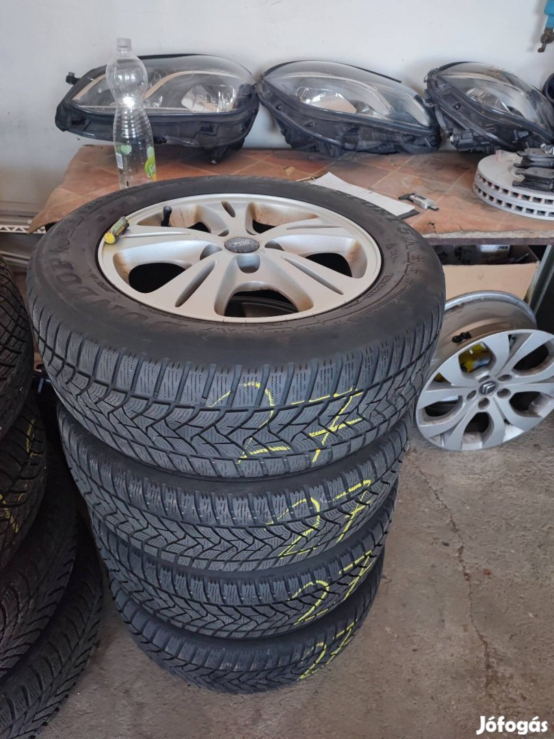 Ford alufelni 5x108, 16 coll, 215/60 r16 téli gumival 