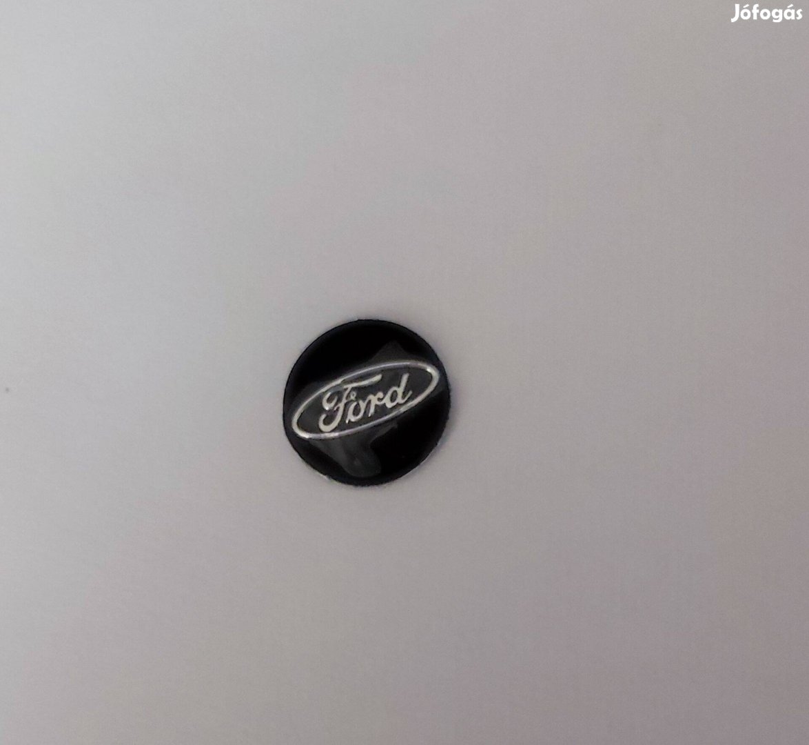 Ford autó kulcs távirányító embléma kerek 14 mm-es