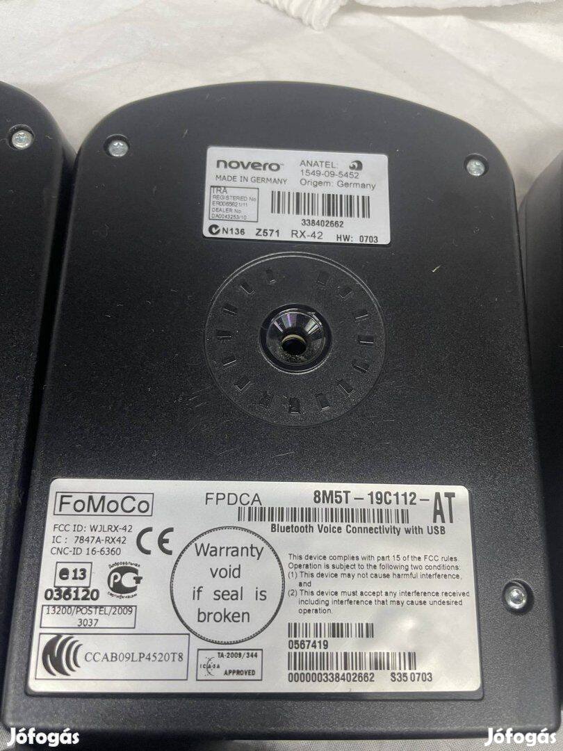 Ford bluetooth modul zenelejátszós