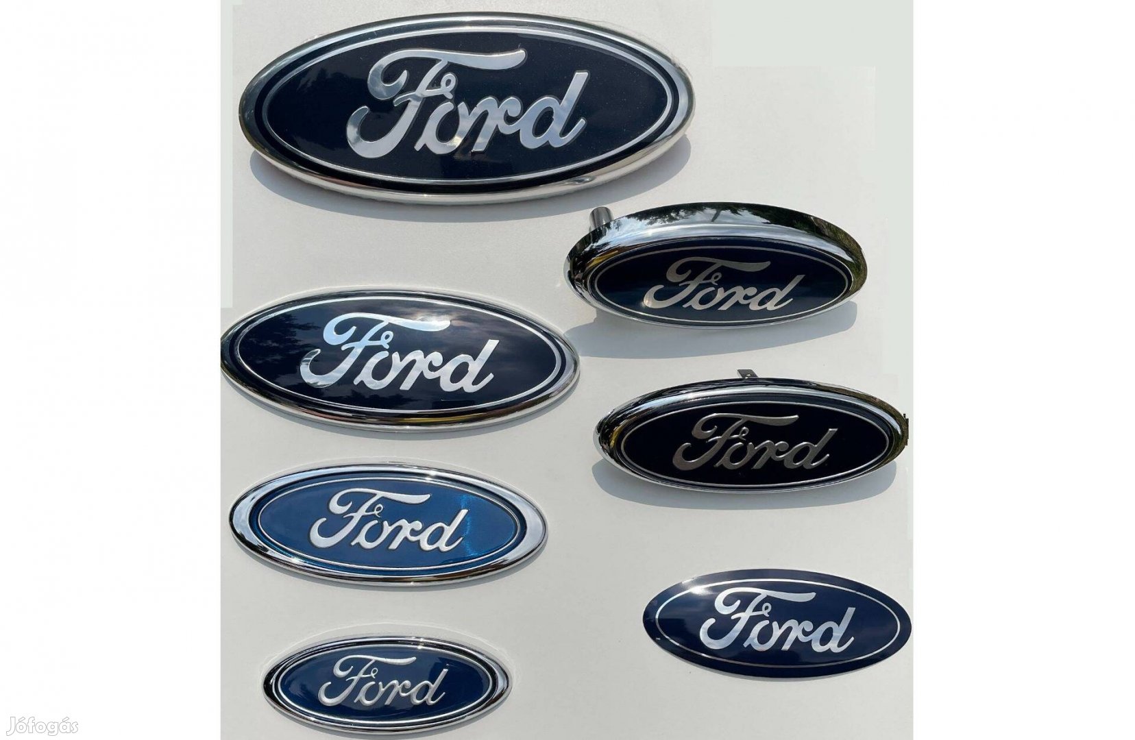 Ford csomagtartó gépháztető hűtőmaszk embléma jel kiegészítő felirat
