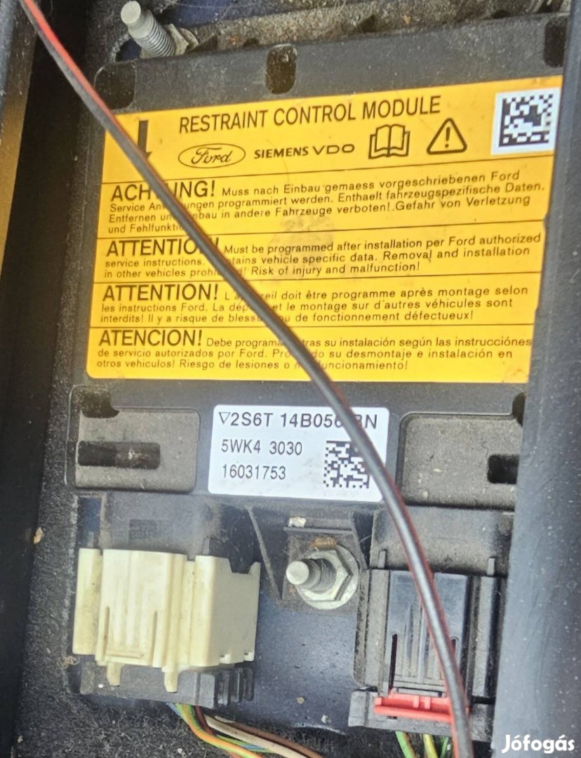 Ford fiesta légzsák indító vezérlő elektronika 6000