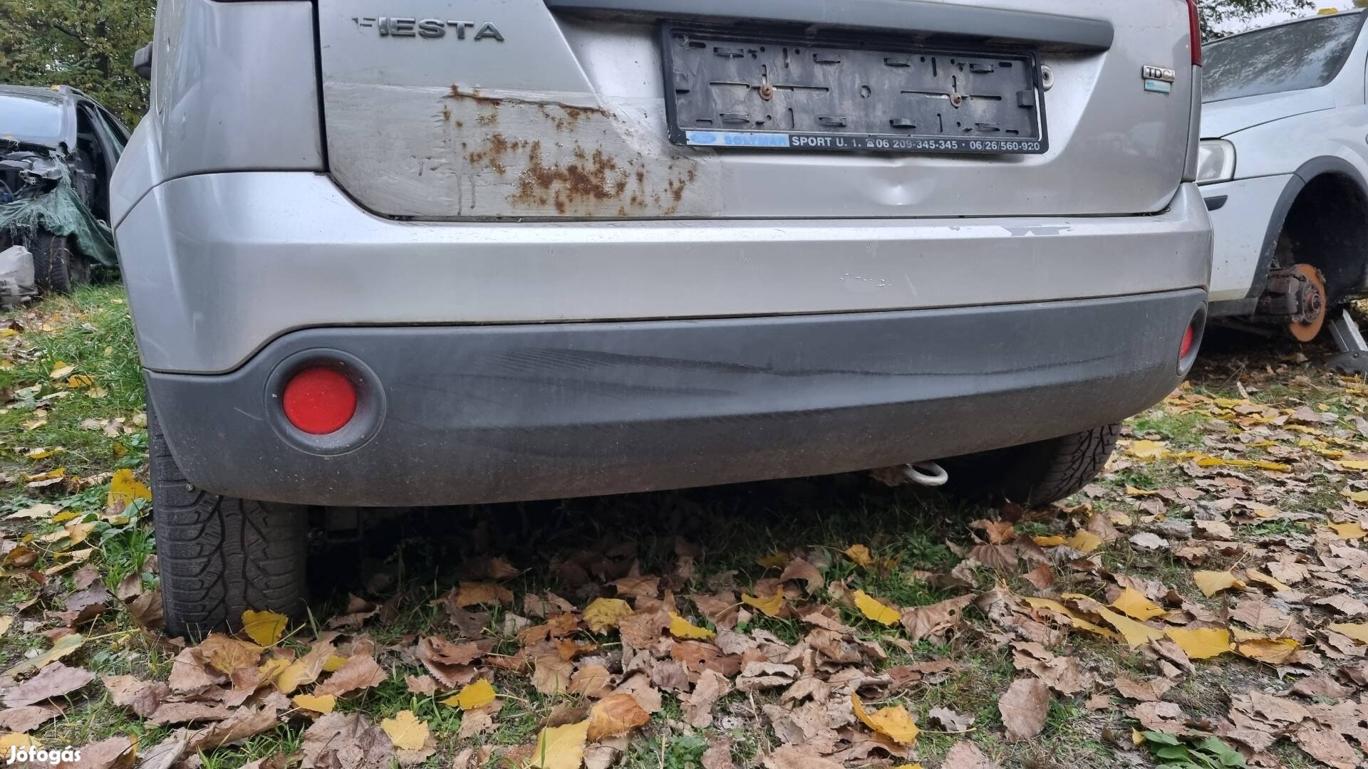 Ford fiesta mk5 hátsó lökhárító 