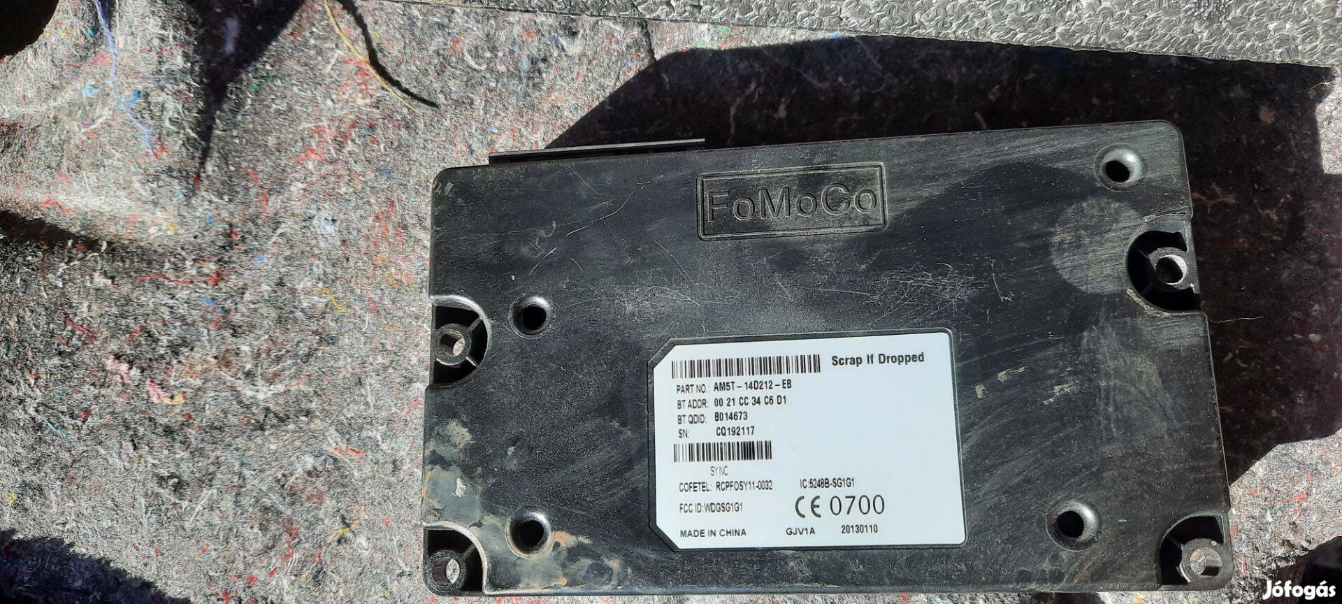 Ford focus bluetooth kihangosító modul 15000.- mk3 2011-től!