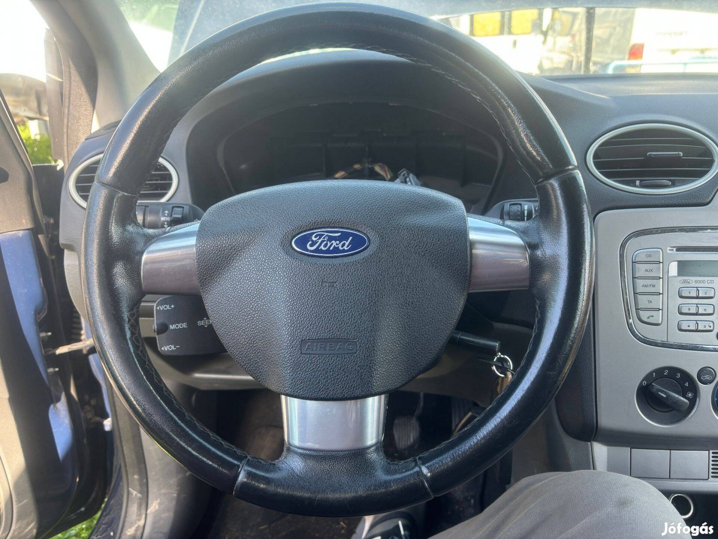 Ford focus mk2,5 3 küllős kormány szép állapotban