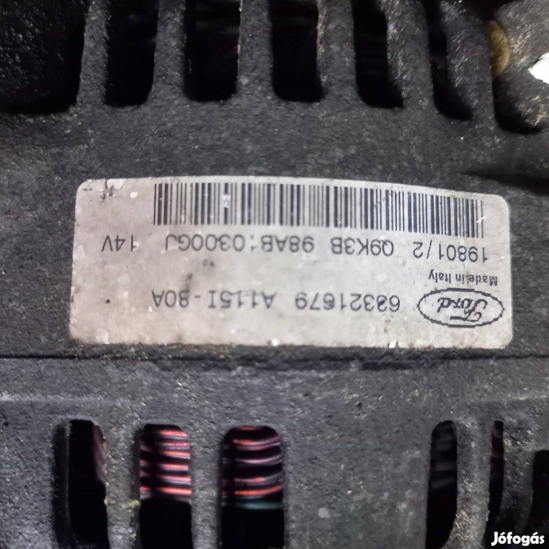 Ford fusion 1.4 generátor 