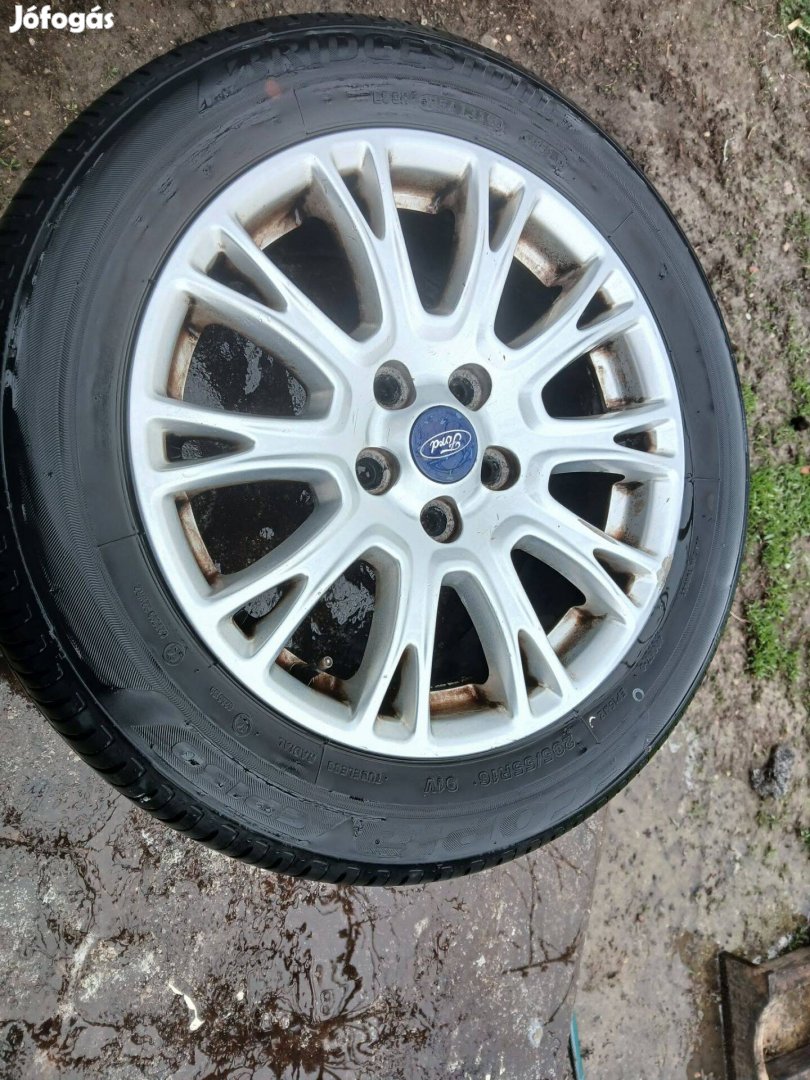 Ford gyári 16 os alu felni nyári gumival eladó