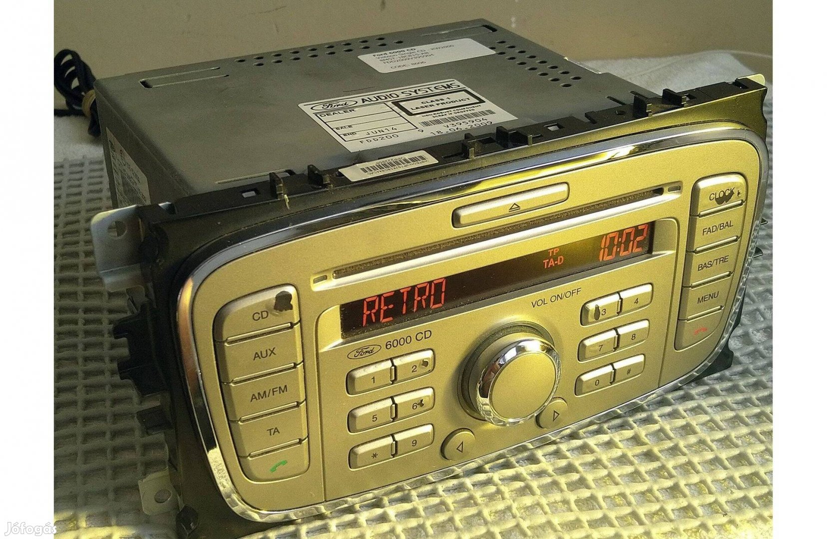 Ford gyári OEM CD rádió - Ford Audio Systems Visteon 6000 CD