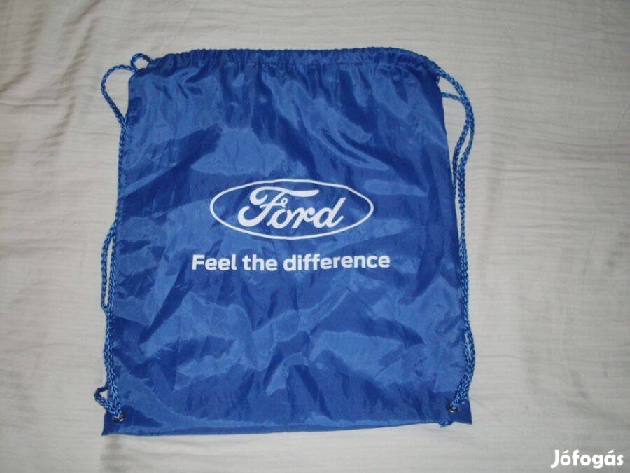 Ford kék háti táska, edzőzsák, hátizsák