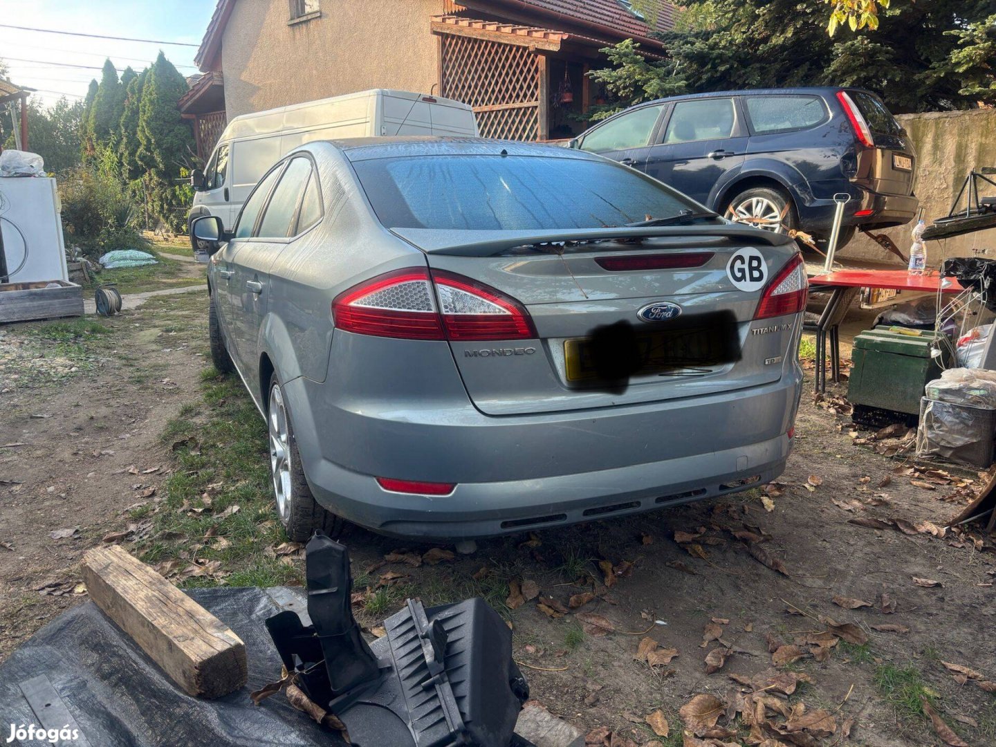Ford mondeo MK4 csomagtérajtó 7.6 színkód Titánium-X szárny nélkül