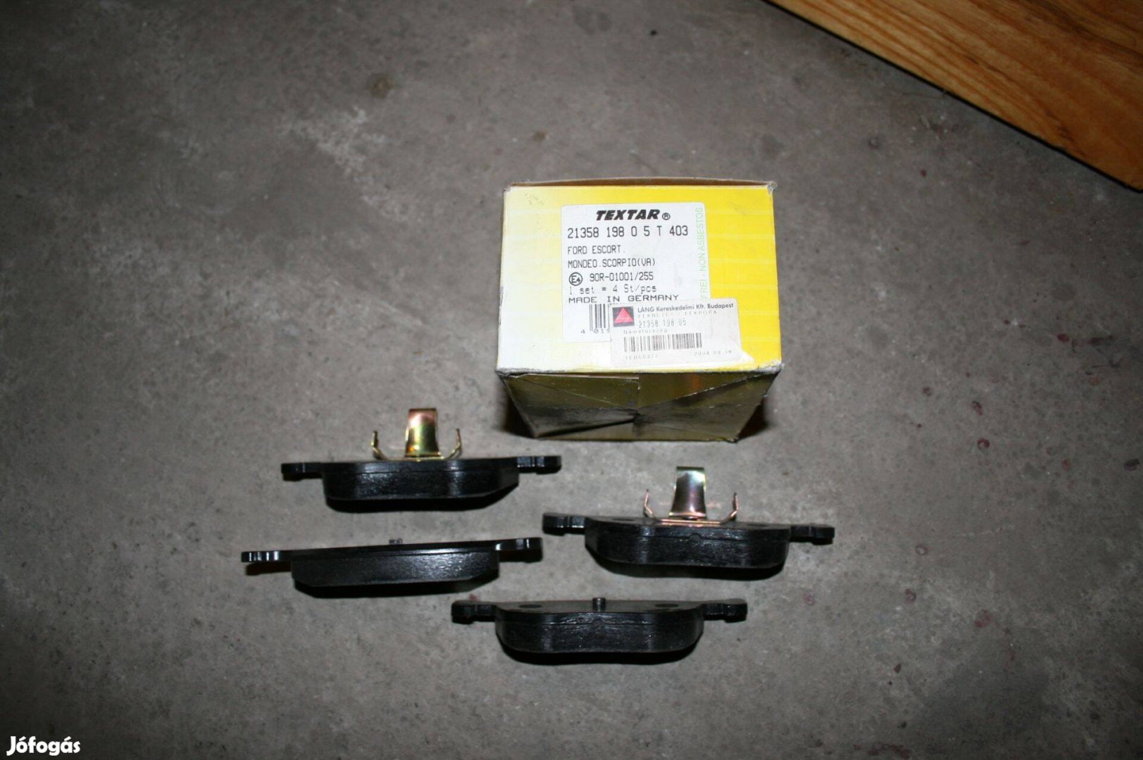 Ford mondeo, granada V6 fékbetét