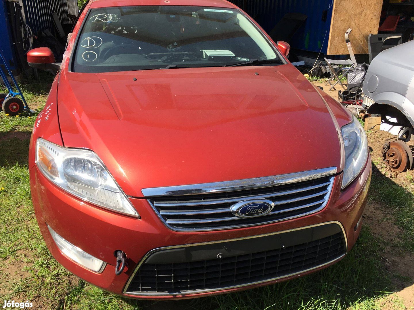 Ford mondeo mk4 2008 első lökhárító Ghia króm díszrács alsó felső