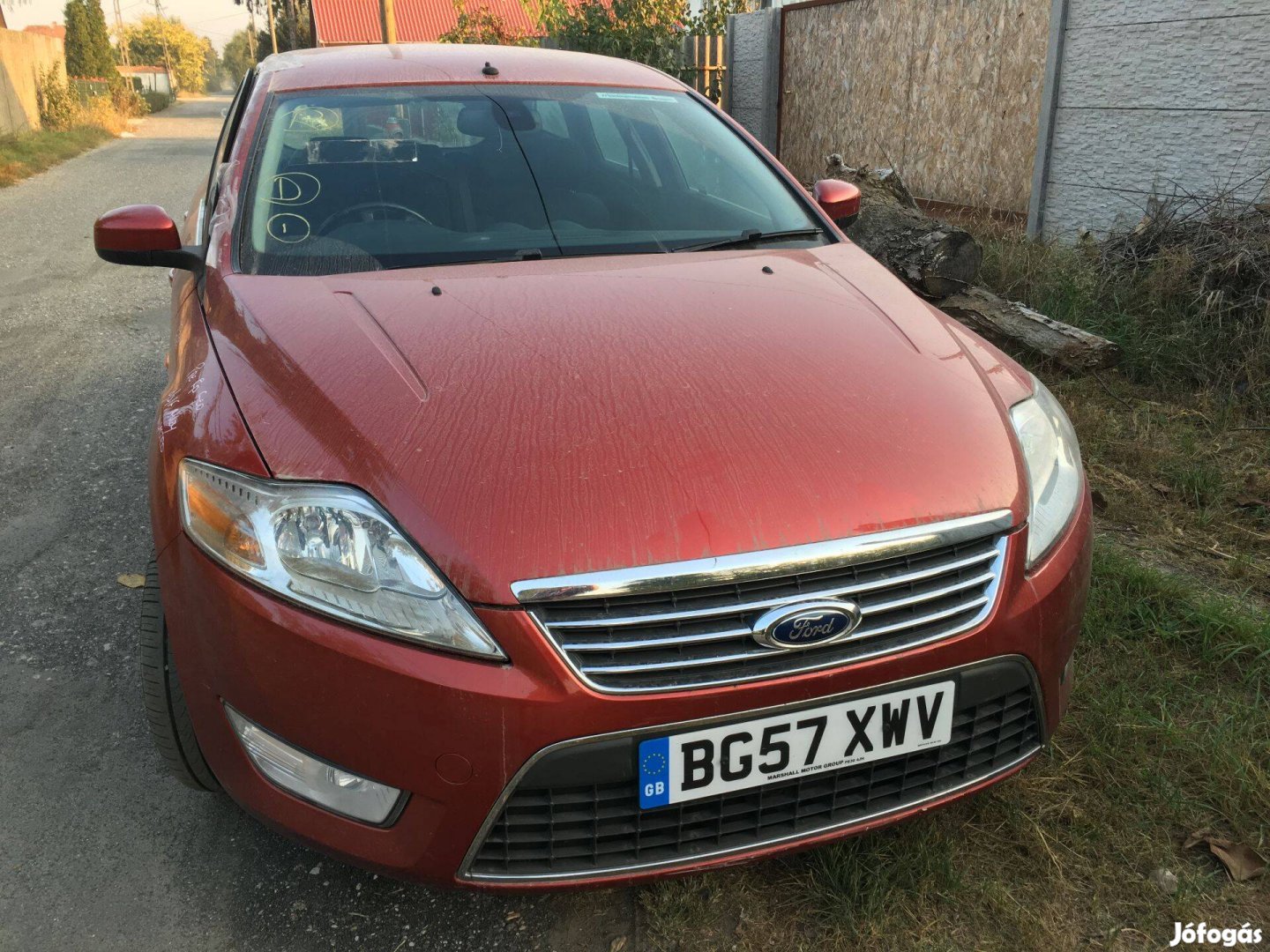 Ford mondeo mk4 2008 első lökhárító Ghia króm díszrács alsó felső