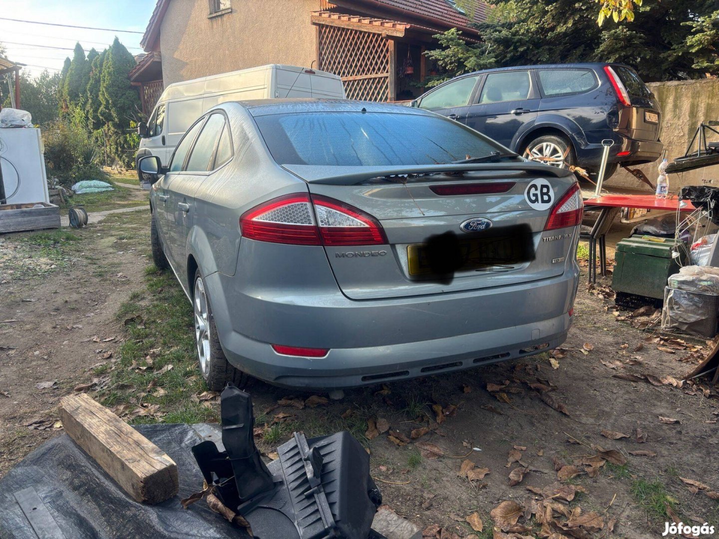 Ford mondeo mk4 titánium-x csomagtér ajtó hátsó szárny 7.6 színkód