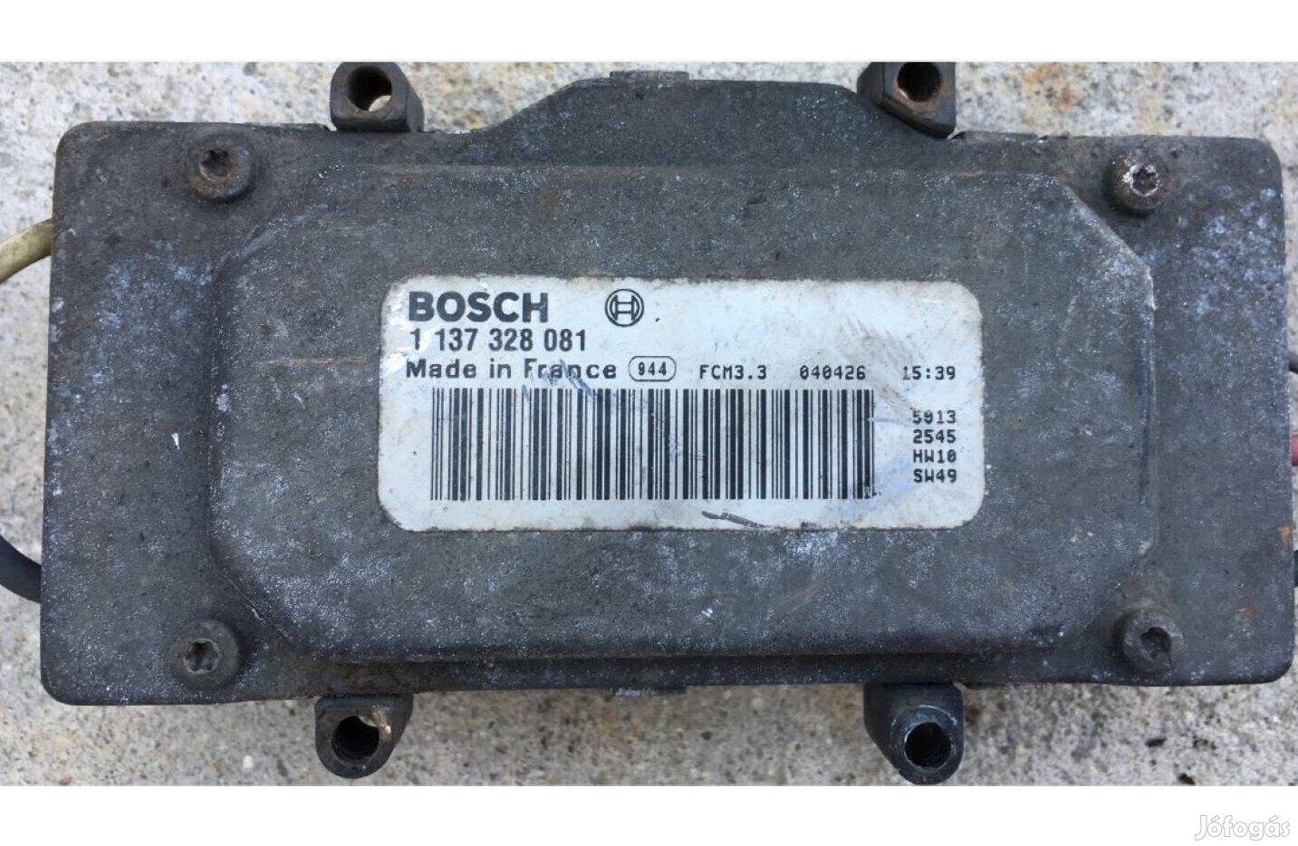 Ford mondeo mk mk3 hűtő ventilátor elektronika Bosch 2003-2007