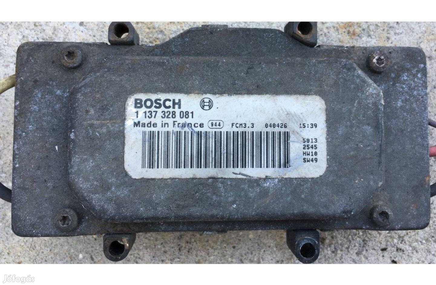 Ford mondeo mk mk3 hűtő ventilátor elektronika Bosch 2003-2007