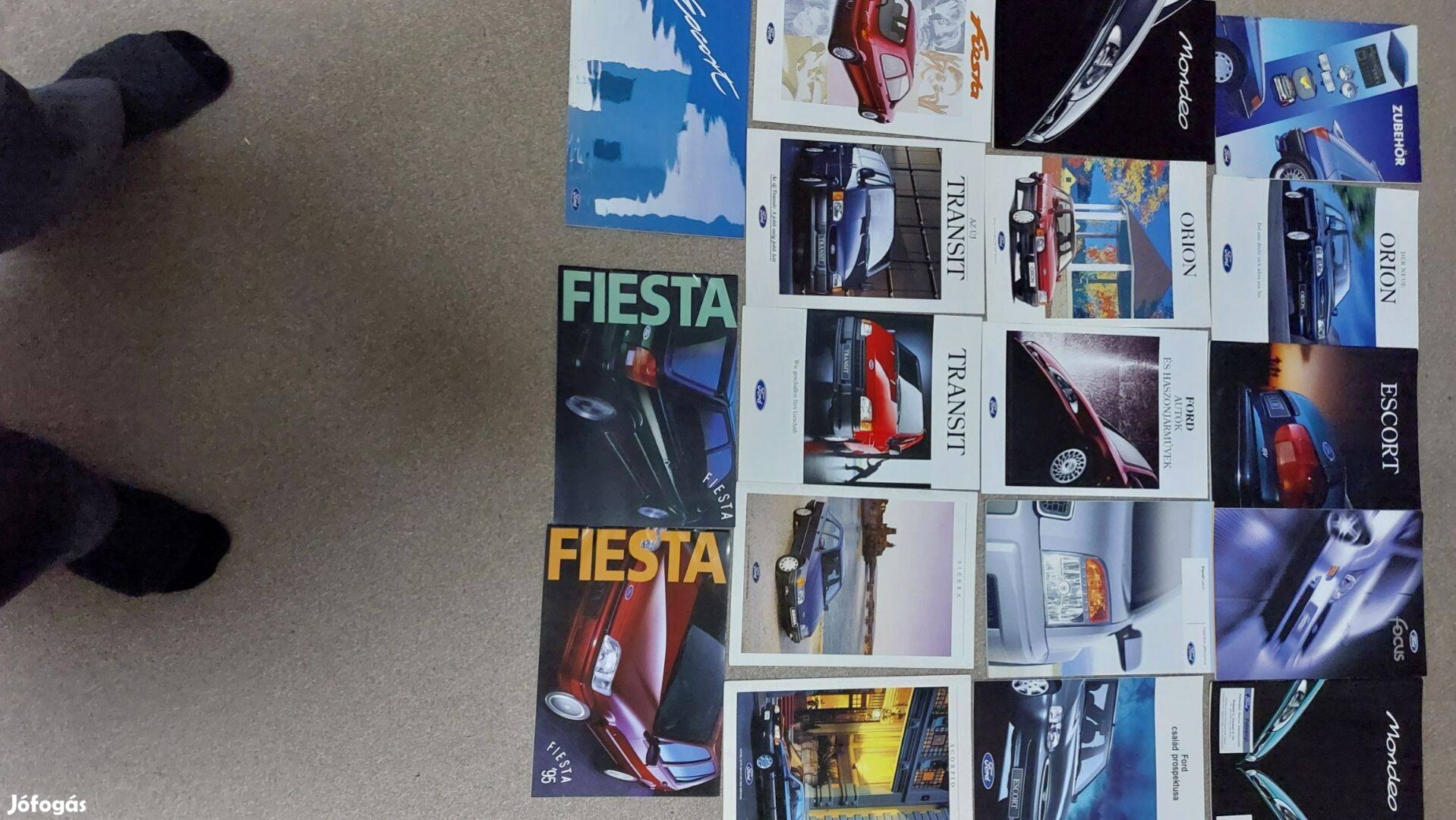 Ford német nyelvű prospektusok, katalógusok