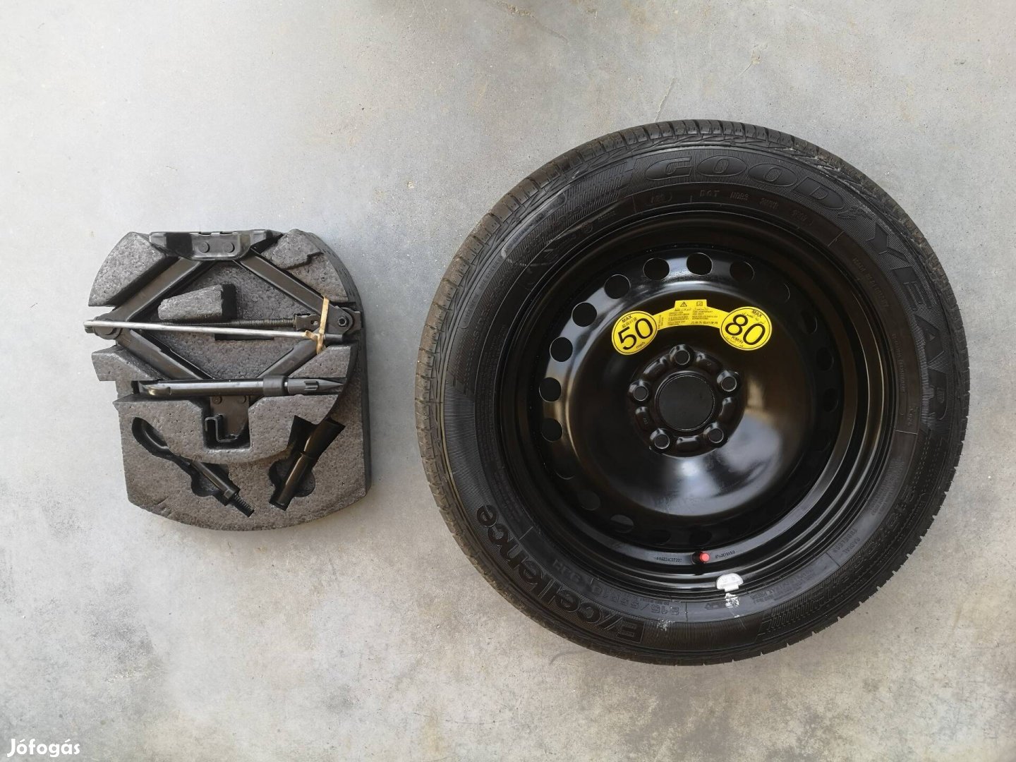 Ford pótkerék szett 16-os 5x108