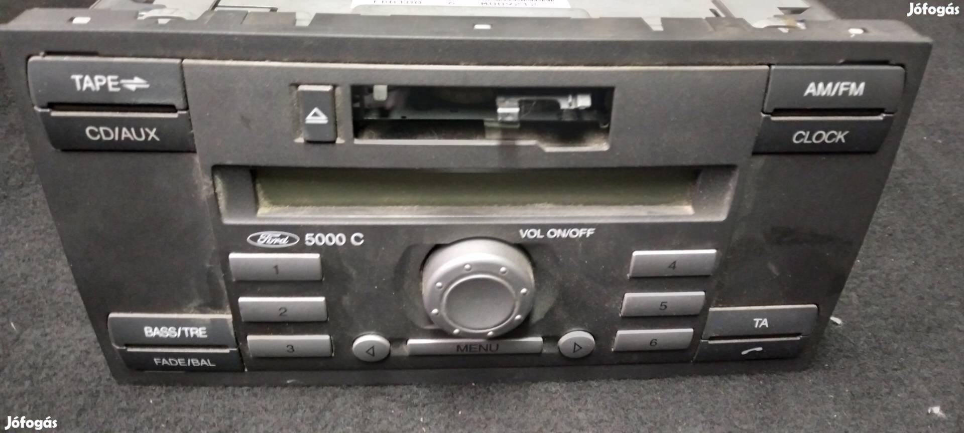 Ford rádió 5000 c kazettás