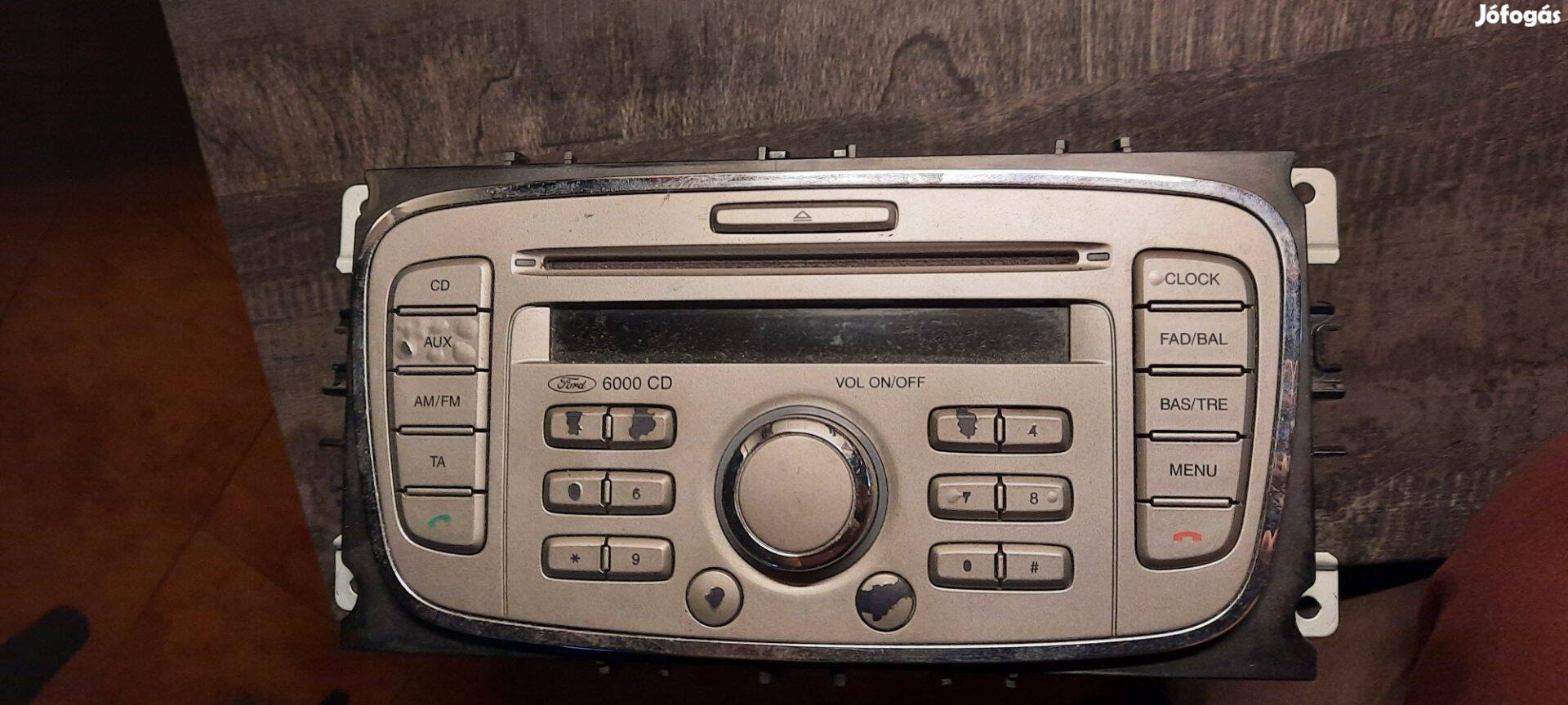 Ford rádió-cd lejátszó focus,c-max mondeo,s-max stb