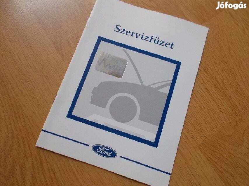 Ford szervizfüzet szervizkönyv magyar nyelvű