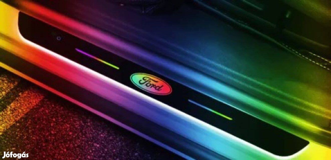 Ford színváltó RGB led vezeték nélküli küszöb sín- küszöbvédő