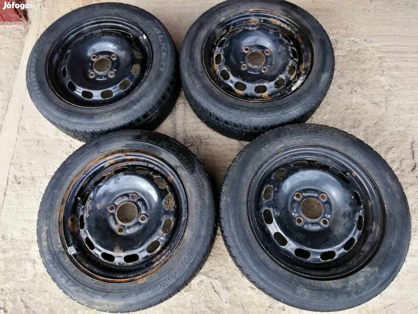 Ford téli kerék. 185/60 r14 Osztókör 4x108