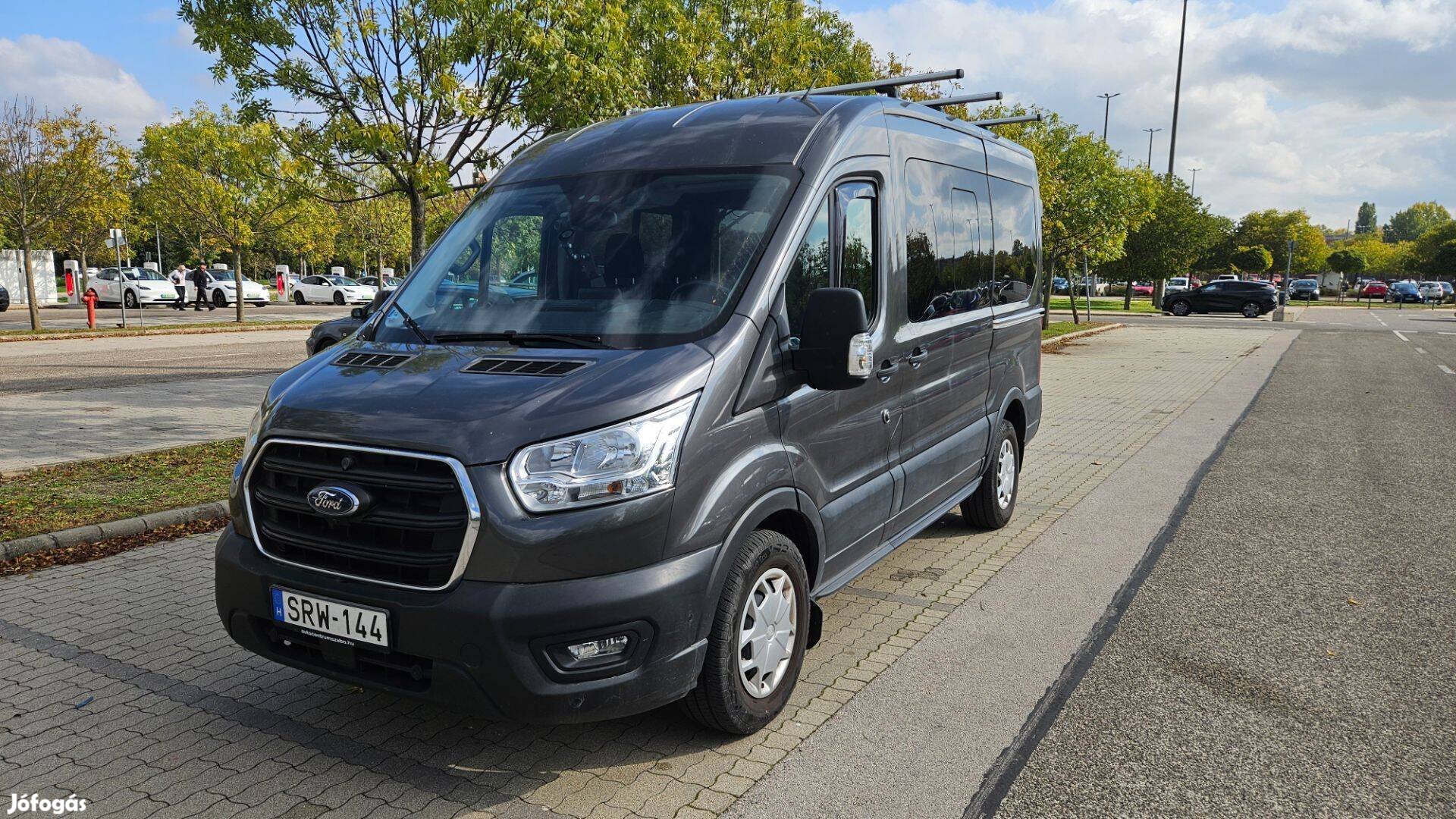 Ford transit 9 fős, dupla klímás, full extra