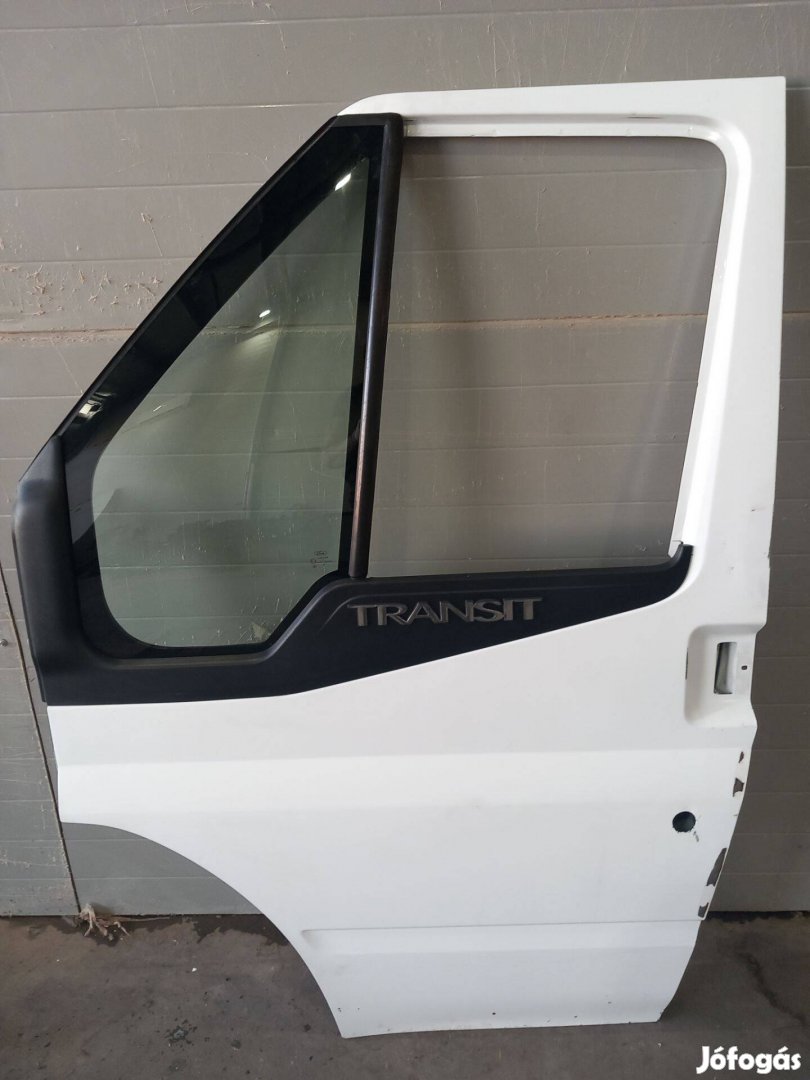 Ford transit Tranzit 06- Bal balos első fehér ajtó 10189