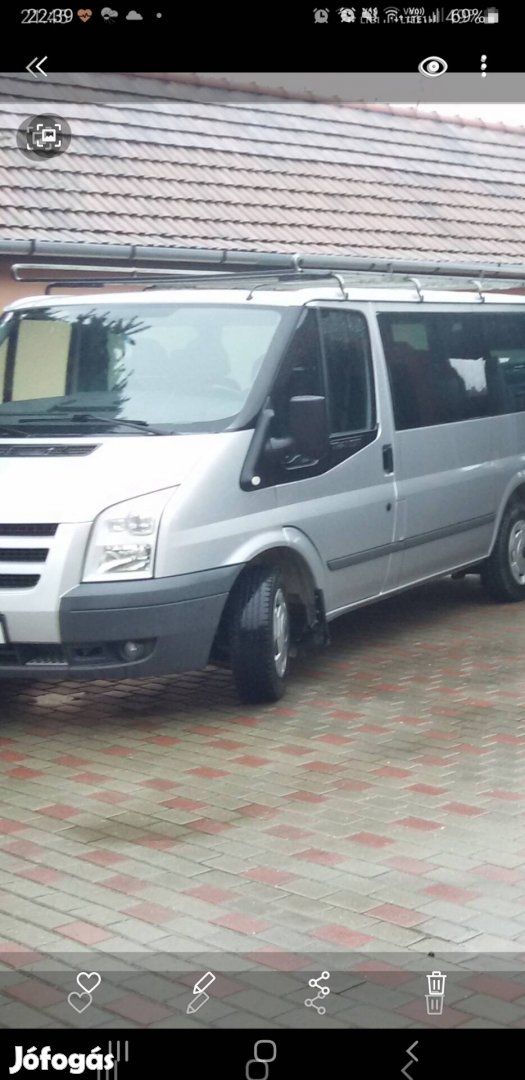Ford transit csomagtartó