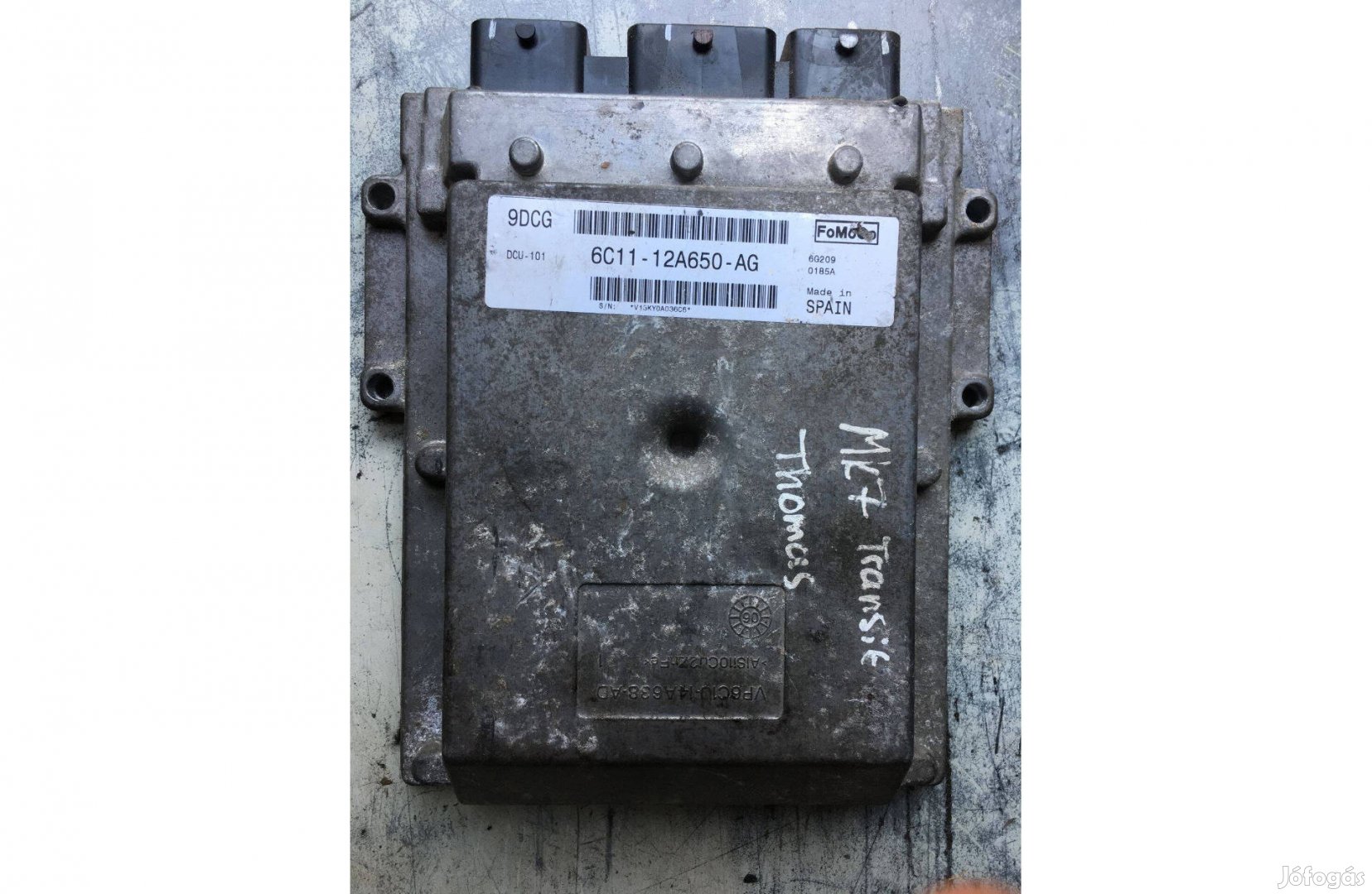 Ford transit mk7 2.2 Tdci motor motorvezérlő 6C11-12A650-AG DCU-101