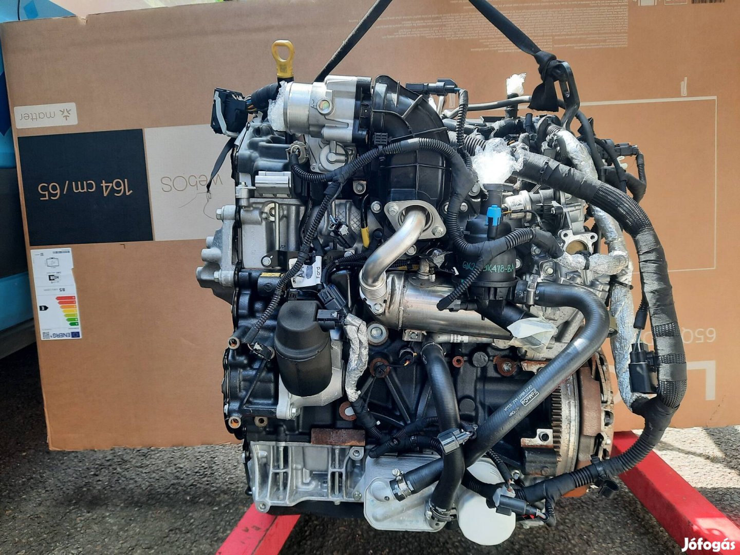 Ford transit mk8 2.0 komplett motor 